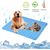ZENITHMIND Tapis de refroidissement auto-refroidissant durable pour animaux