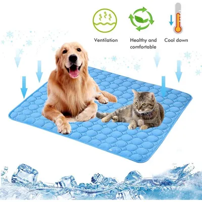 ZENITHMIND Tapis de refroidissement auto-refroidissant durable pour animaux