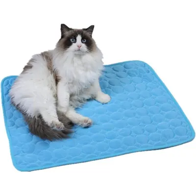 ZENITHMIND Tapis de refroidissement auto-refroidissant durable pour animaux