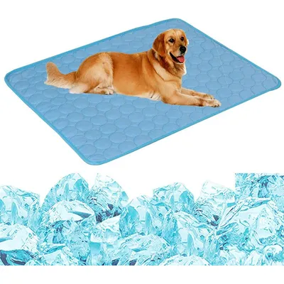 ZENITHMIND Tapis de refroidissement pour animaux de compagnie 70*55cm