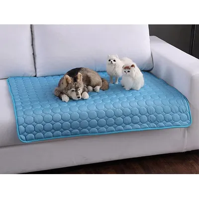ZENITHMIND Tapis de refroidissement pour animaux de compagnie 70*55cm