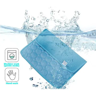ZENITHMIND Matelas De Refroidissement pour Animaux Coussin Lavable