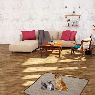 ZENITHMIND Matelas Refroidissant pour Animaux De Compagnie Tapis 70x56cm