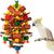 LovuPet Jouets pour oiseaux,pour perroquets gris africains, aras, cacatoès