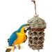 LovuPet Jouets pour perroquets d'oiseaux,Morsure Cage Perroquet en Bois