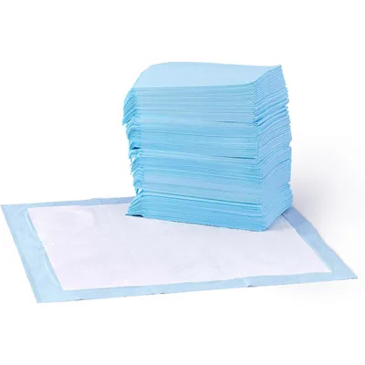 LovuPet Lot de 50 protections pour déjections canines, anti-fuite Bleu