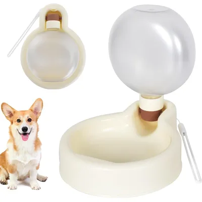 LovuPet Botella agua perros, botella agua plegable perros, botella agua