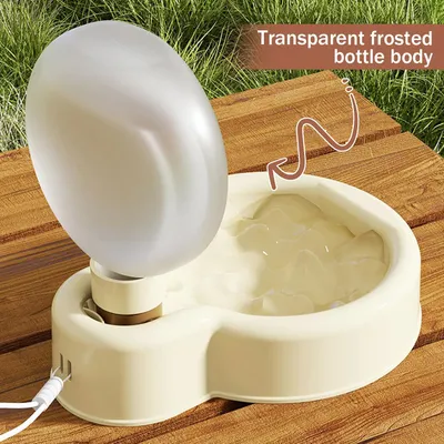 Bouteille d'eau pour Chien, Pliable Gourde Chien, Gourde Chien Promenade