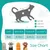 ZENITHMIND Corde de traction pour chat, sangle en nylon réglable