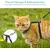 ZENITHMIND Corde de traction pour chat, sangle en nylon réglable