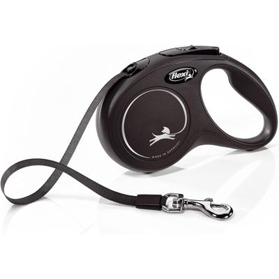 Laisse Chien Enrouleur New Classic 5m, 15kg, Made in Germany