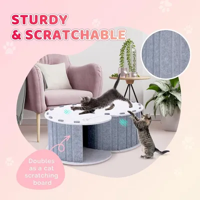 ZENITHMIND Lit de chat jeu Tunnel