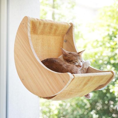 ZENITHMIND Camas para gatos con ventana para gatos de interior