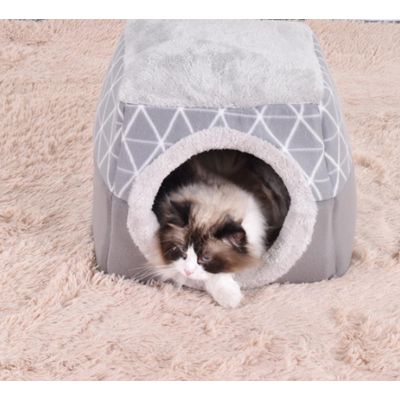 ZENITHMIND Tapis Niche pour Chat lit de Maison pour Chat