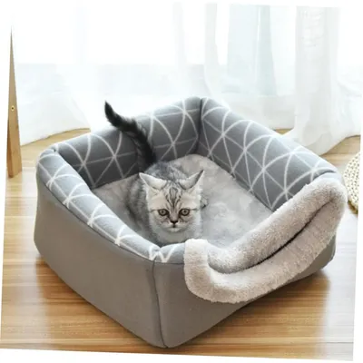 ZENITHMIND Tapis Niche pour Chat lit de Maison pour Chat