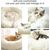 ZENITHMIND Donut Lit Confortable Lavable pour Chat Chien