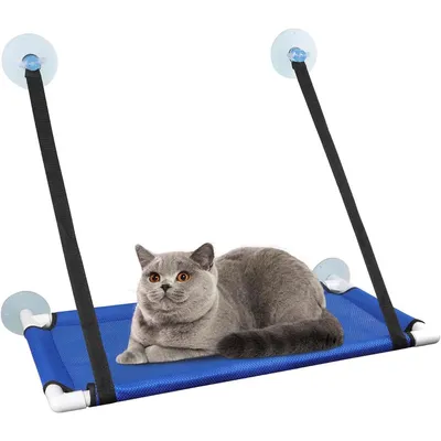 ZENITHMIND Hamac Chat avec Ventouses, Fenêtre de Lit de Chat