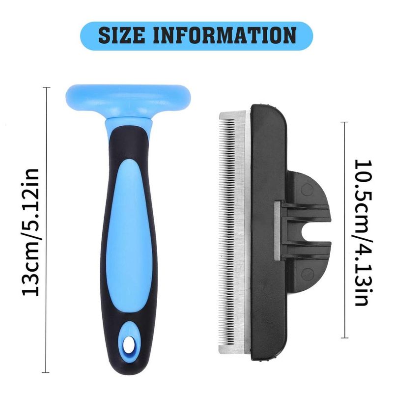 ZENITHMIND Brosse de soin de fourrure pour chien et chat