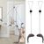 ZENITHMIND 2 Pcs Jouet Chat Interactif Porte Suspendue Souris Jeu