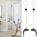 ZENITHMIND 2 Pcs Jouet Chat Interactif Porte Suspendue Souris Jeu