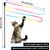 LovuPet Baguette ruban arc-en-ciel 3pcs pour chatons, jeu interactif chat