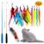 ZENITHMIND Jouet à Plumes pour Chats [12 PCS]