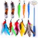 ZENITHMIND Jouet à Plumes pour Chats [11 PCS]