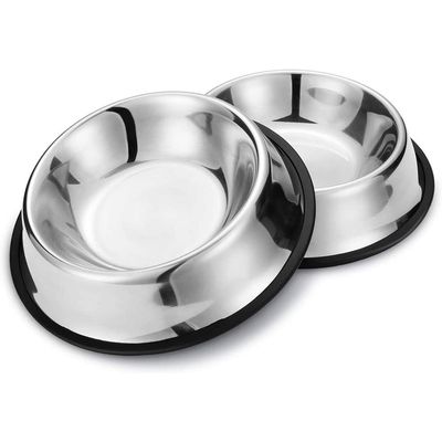 ZENITHMIND 2 bols pour chiens en acier inoxydable, antidérapants