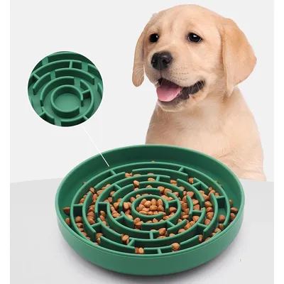 ZENITHMIND Bol pour chien Slow Food avec base aspirante