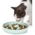 ZENITHMIND Gamelle à Alimentation Lente pour Chats et Petits Chiens