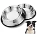 ZENITHMIND 2 bols d'alimentation pour chien en acier inoxydable,bouilloire