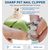 LovuPet Coupe-griffes pour animaux de compagnie avec lumière pour chats