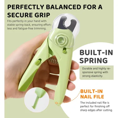 LovuPet Coupe-griffes pour animaux de compagnie avec lumière pour chats