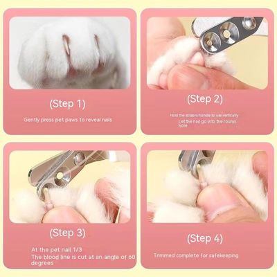 LovuPet Coupe-ongles pour chat et chien de conception nouvellement amélioré
