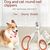 LovuPet Coupe-ongles pour chat et chien de conception nouvellement amélioré