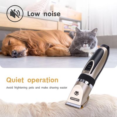 ZENITHMIND Chien chat tondeuse à cheveux set, électrique sans fil