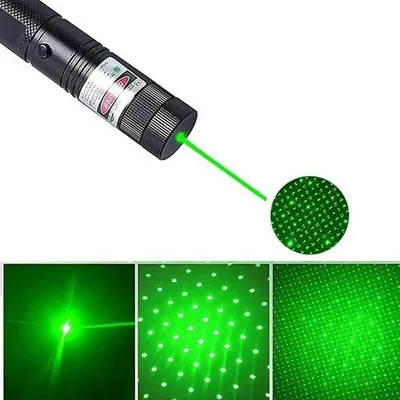 LovuPet Pointeur laser vert 532nm puissant USB pour chat et usage amusant