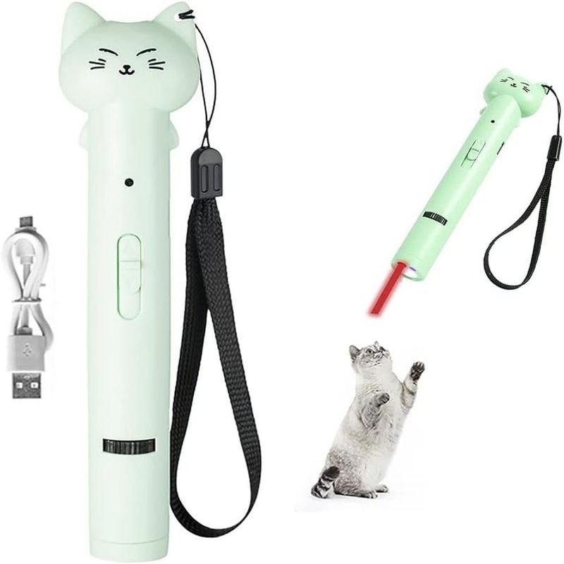 LovuPet Jouet interactif pour chat avec pointeur laser, rechargeable