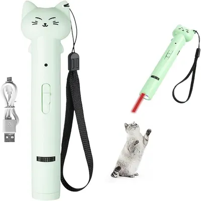 LovuPet Jouet interactif pour chat avec pointeur laser, rechargeable