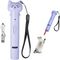 LovuPet Jouet interactif pour chat avec pointeur laser, rechargeable Violet