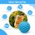 ZENITHMIND Boule pour chien,jouet à mâcher interactif silencieux,Ø 5,5 cm