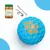 ZENITHMIND Boule pour chien,jouet à mâcher interactif silencieux,Ø 5,5 cm