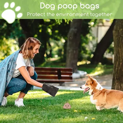 ZENITHMIND 72 rouleaux chien sac poubelle biodégradable organiquement