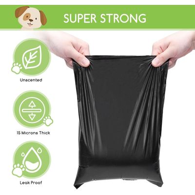 ZENITHMIND 72 rouleaux chien sac poubelle biodégradable organiquement