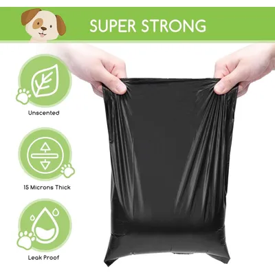 ZENITHMIND 72 rouleaux chien sac poubelle biodégradable organiquement