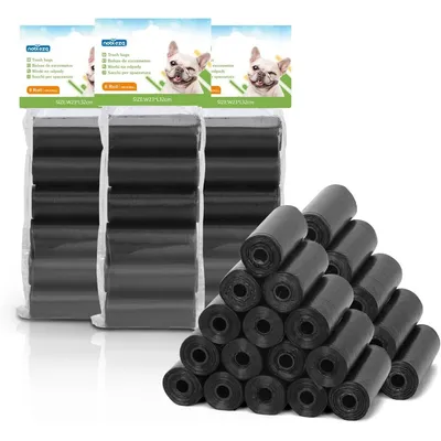 ZENITHMIND 72 rouleaux chien sac poubelle biodégradable organiquement