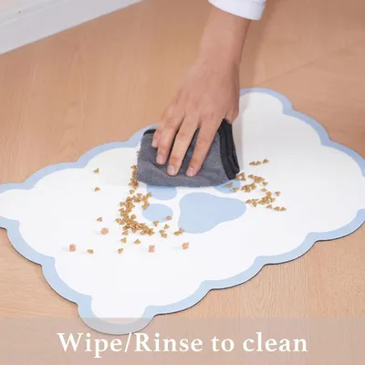 ZENITHMIND Pour aliments pour chats, coussins absorbants 33*55cm