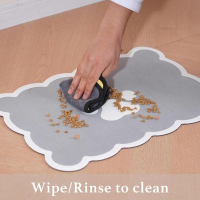 ZENITHMIND Tapis d'alimentation absorbant pour chien et chat 33*55cm