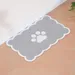 ZENITHMIND Tapis d'alimentation absorbant pour chien et chat 33*55cm