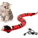 LovuPet Serpent Jouet Intelligent USB pour Chat - à Détection Intelligente